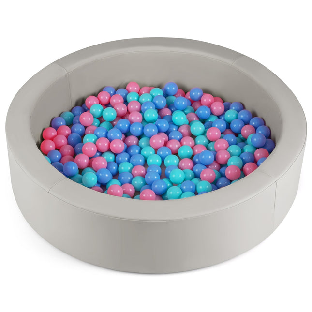 Bällebad aus Schaumstoff mit 200 Ocean Balls, waschbarer Bezug