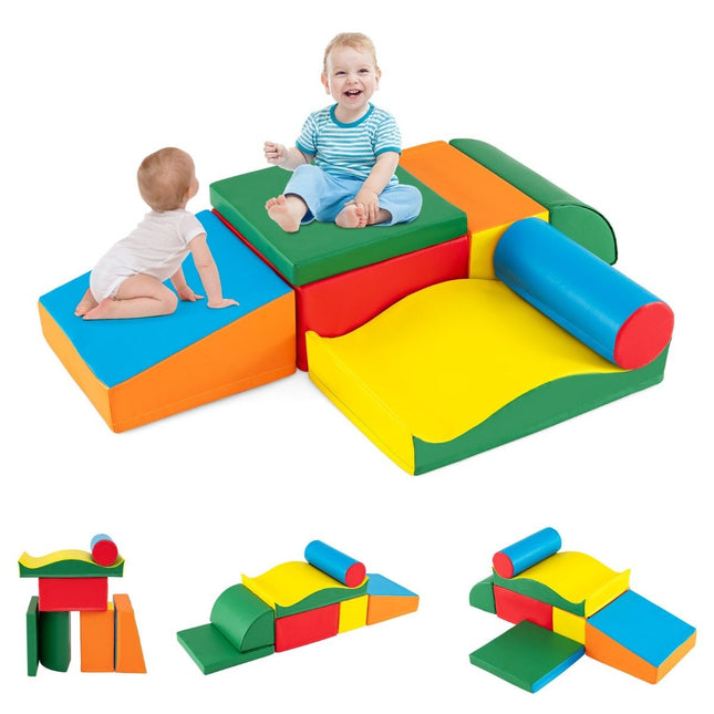 Schaumstoff-Kletterblöcke-Set, 7-teilig, sicher und langlebig