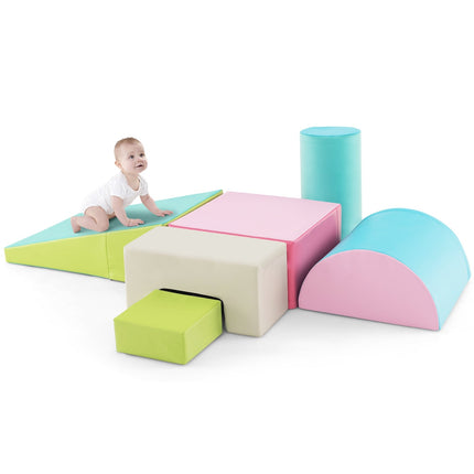 Schaumstoff-Spielbausteine-Set – 6-teilig, weich & sicher für Kinder