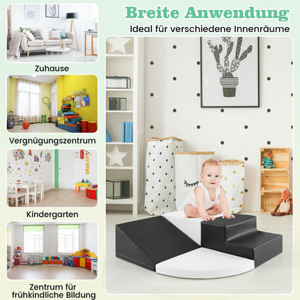 Schaumstoff-Spielset für Kinder – 4-teilige Kletterblöcke