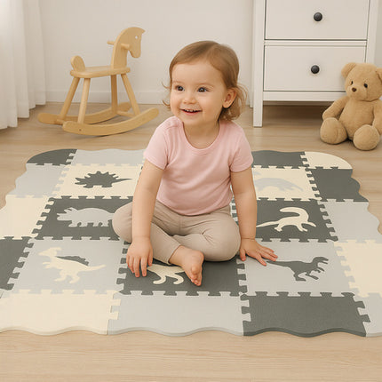 Schaumstoff-Puzzlematte, 30.5x30.5cm, 35 Teile, EVA-Schaum