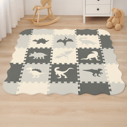 Schaumstoff-Puzzlematte, 30.5x30.5cm, 35 Teile, EVA-Schaum