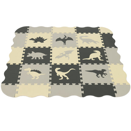 Schaumstoff-Puzzlematte, 30.5x30.5cm, 35 Teile, EVA-Schaum