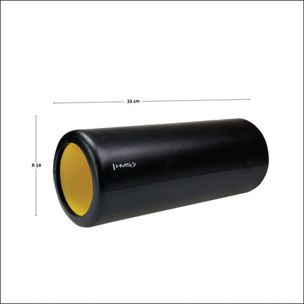 Foam Roller, Black, 33 cm