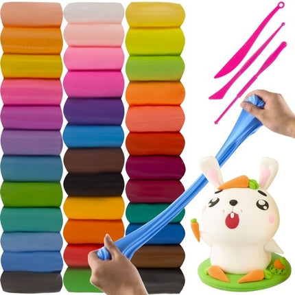 Schaum-Knetmasse-Set 36-tlg. Kruzzel 22651 