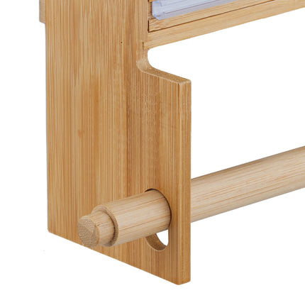 Folienspender mit Küchenrollenhalter