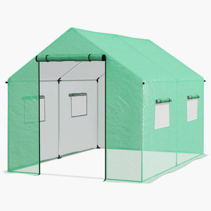 Winddichtes Foliengewächshaus 2x3x2m mit UV-Schutz