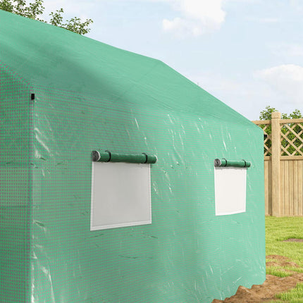 Winddichtes Foliengewächshaus 2x3x2m mit UV-Schutz