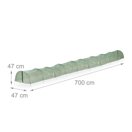 Folientunnel PE 7 m
