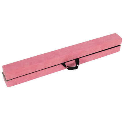 Foldable 270 cm Pink Gymnastics Balance Beam for Kids