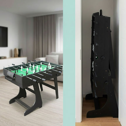 Foldable 4-in-1 Multi-Game Table – Black