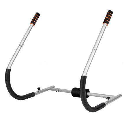 Klappbarer Bauchtrainer mit gepolsterter Kopfstütze, 150 kg