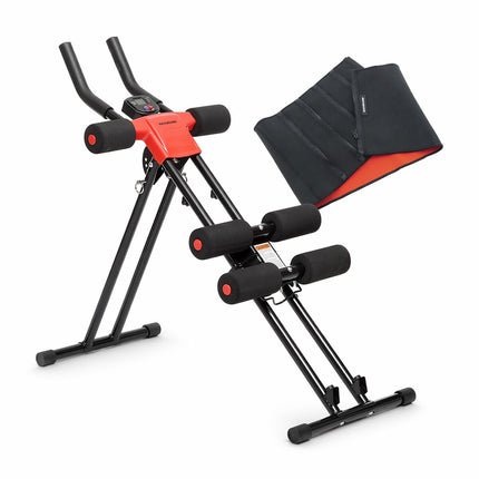 Foldable Abdominal Machine and Sauna Belt InnovaGoods, LCD Screen, Up to 120 kg