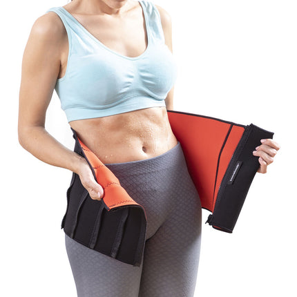 Foldable Abdominal Machine and Sauna Belt InnovaGoods, LCD Screen, Up to 120 kg