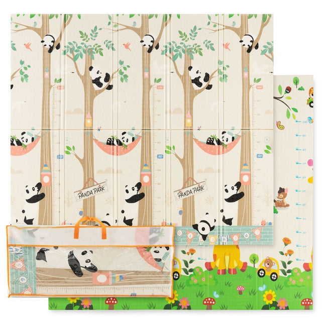 Faltbare Baby-Spielmatte – Beidseitig, XPE, 200x180 cm