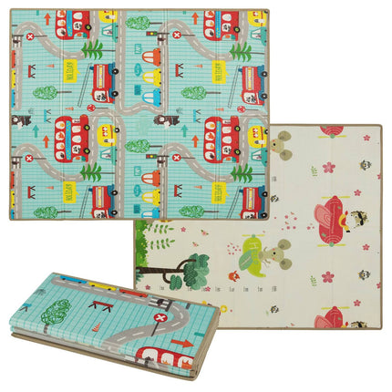 Foldable Baby Play Mat, XPE Foam, Double-Sided, 178x148 cm