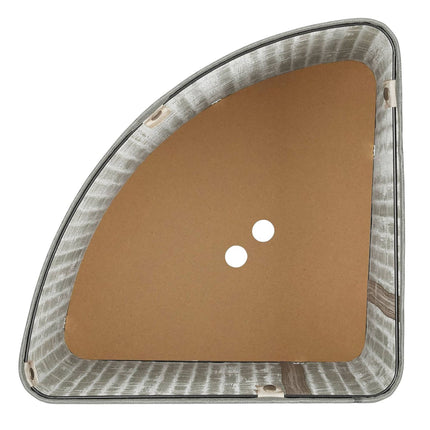 Foldable Bamboo Corner Laundry Bin with Lid