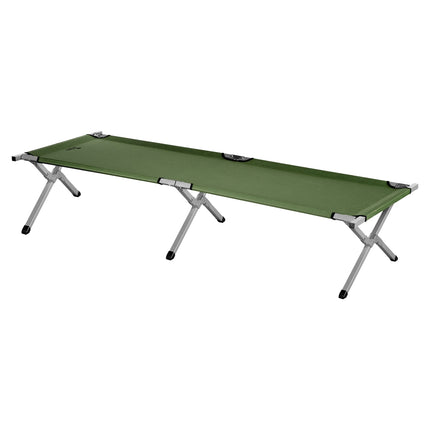 Faltbares Feldbett, Grün, 200 cm