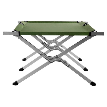 Faltbares Feldbett, Grün, 200 cm