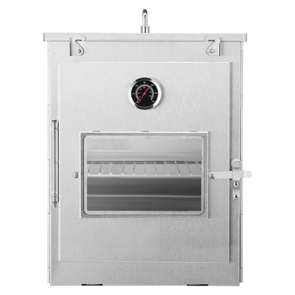 Foldable Camping Oven, 30L, 3-Tier Rack, Thermometer