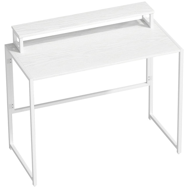 Klappbarer Computertisch mit Monitorständer, 100 x 48 cm