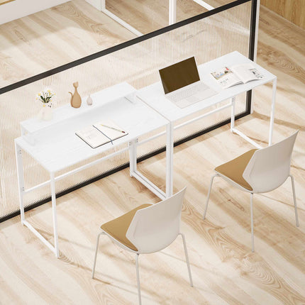 Klappbarer Computertisch mit Monitorständer, 100 x 48 cm