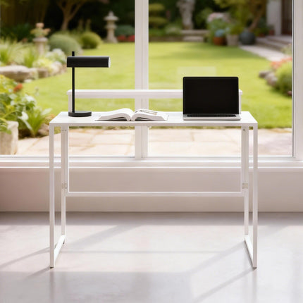 Klappbarer Computertisch mit Monitorständer, 100 x 48 cm