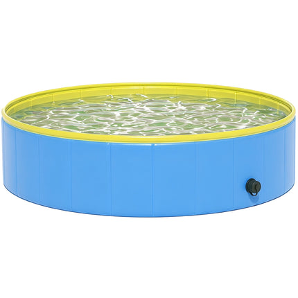 Foldable Dog Pool, Anti-Slip Bottom, 120x30 cm