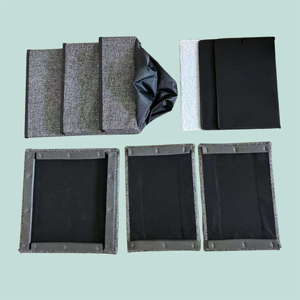 Foldable Dog Stairs, 3 Steps with Storage