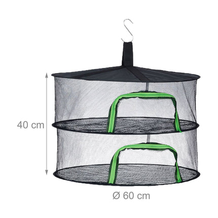 Foldable Drying Net for Herbs, Fruit, and Clothes