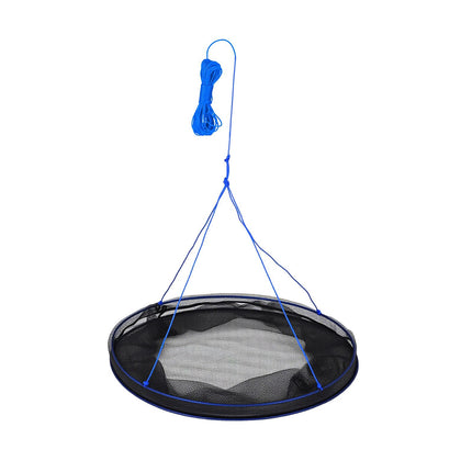 Foldable Fishing Drop Net 2-Pack, 31.5 in, Rope and Storage Bag