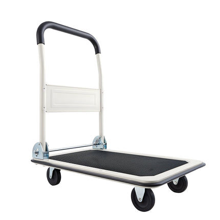 Foldable Platform Truck Cart, 330 lb, Swivel Wheels