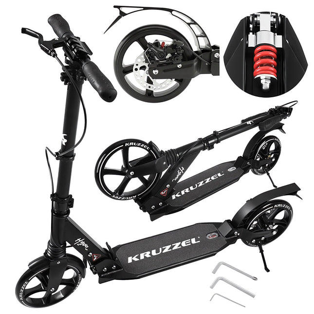 Klappbarer Scooter für Kinder, 200mm Räder, Stoßdämpfer