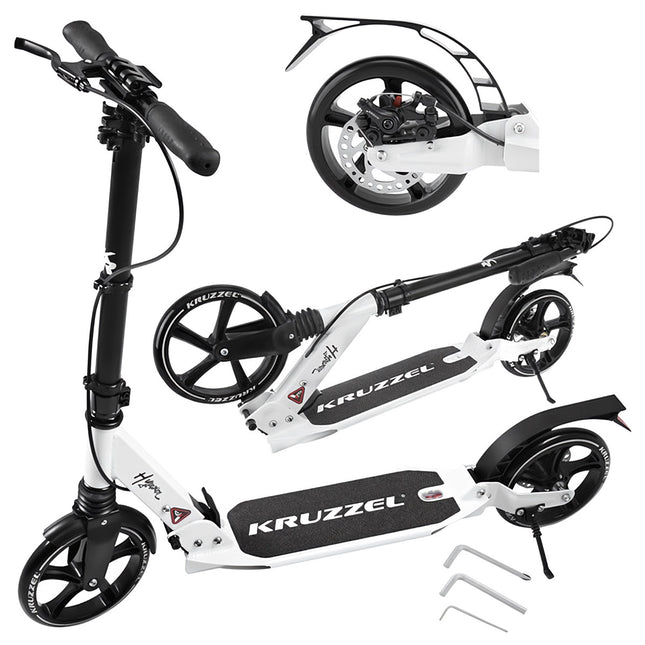 Faltbarer Scooter für Kinder und Erwachsene, 200mm Rollen, 100kg max.