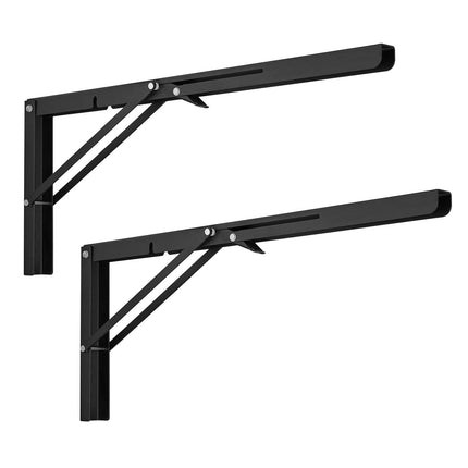 Foldable Shelf Brackets, 24-Inch, 2-Pack, 300 lb