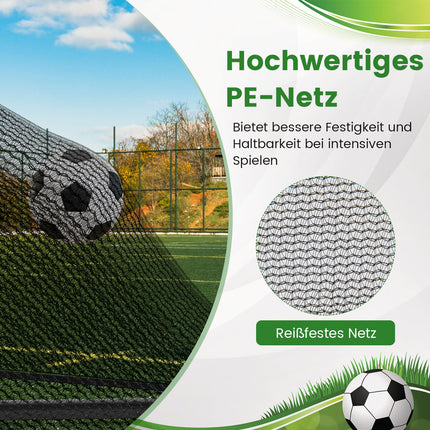 Foldable Soccer Goal 150x71x76cm Metal Frame PE Net