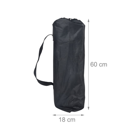 Foldable Steel Camping Table with Carry Bag