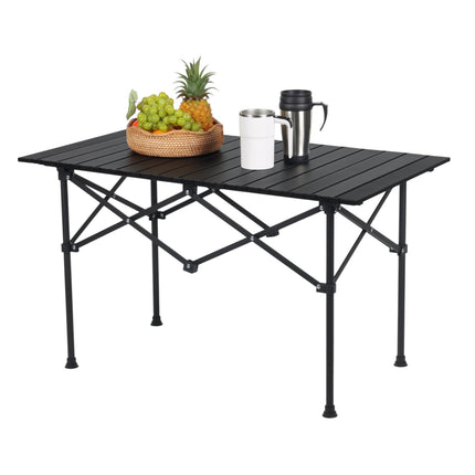 Foldable Steel Camping Table with Carry Bag
