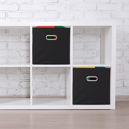 Foldable Storage Baskets – Set of 4, Organiser Boxes