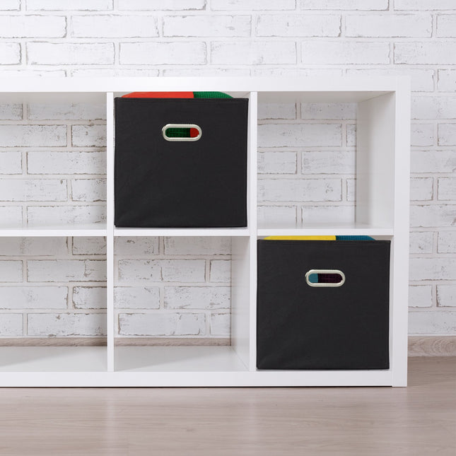 Foldable Storage Baskets – Set of 4, Organiser Boxes