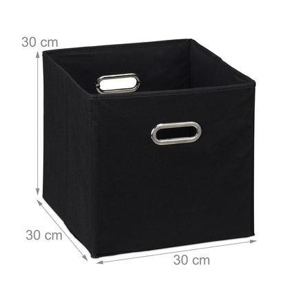 Foldable Storage Baskets – Set of 4, Organiser Boxes