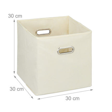 Skládací úložné koše, sada 4 ks – organizační boxy