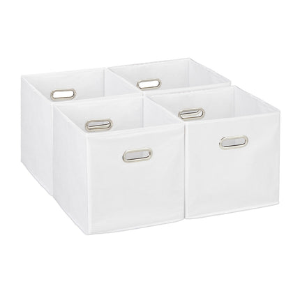 Skládací úložné koše, sada 4 ks – organizační boxy