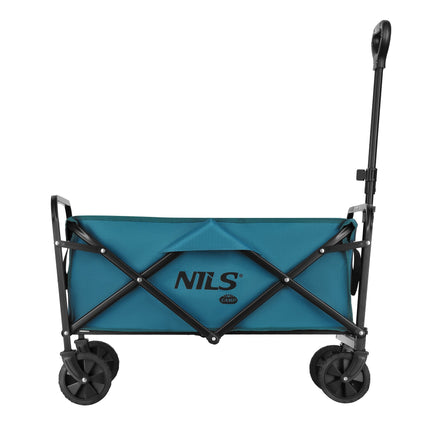 Faltbarer Touristischer Trolley, 70L, Türkis, 600D PVC