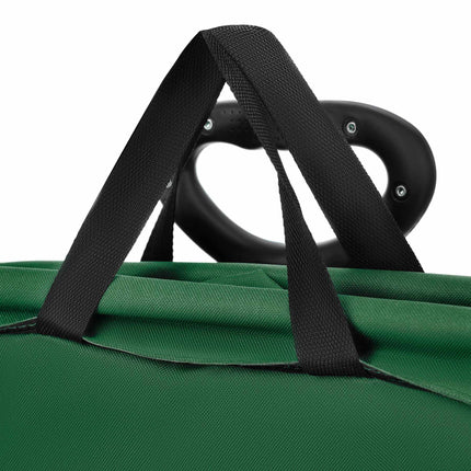 Foldable Tourist Wagon, 70L Capacity, Green