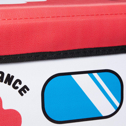 Foldable Toy Storage Box with Lid and Seat