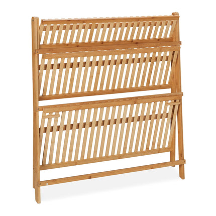 Foldable bamboo stand