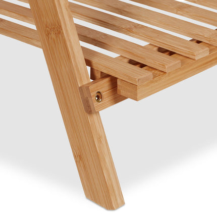 Foldable bamboo stand