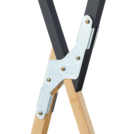 Faltbarer Handtuchhalter aus Bambus