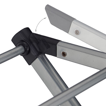 Cintre pliable en métal